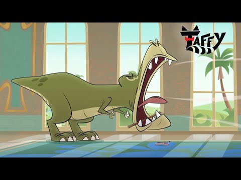 Time Rift: A dinosaur arrives at the mansion | Taffy