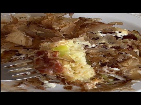 일본 현지에 먹던 그맛♥엄마표요리 [오꼬노미야끼] / Mom's Cooking [Okonomiyaki]