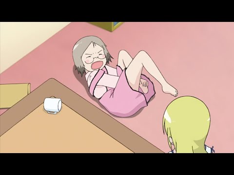 She kicked her foot | Funny Anime video