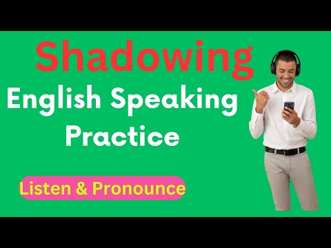 Shadowing: A pronunciation-focused listening exercise | My Afternoon Routine