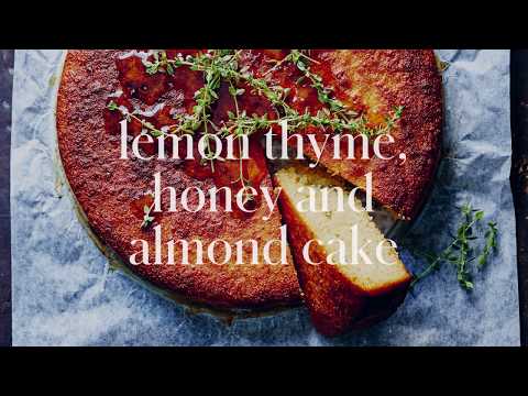 Lemon thyme, honey and almond cake | Week Light by Donna Hay