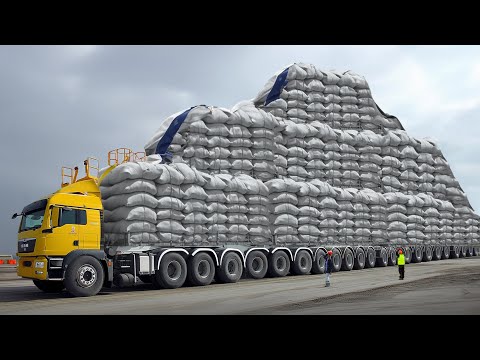 Heavy Machines at Work: How Cement is Made | Documentary About Cement Factories