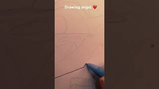 Drawing angel ❤️ #hazbinhotel #helluvaboss #angeldust #angeldusthazbinhotel