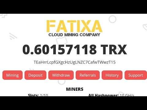 New Trx Free Mining Website 2024 × Pro Tron Mining Sites