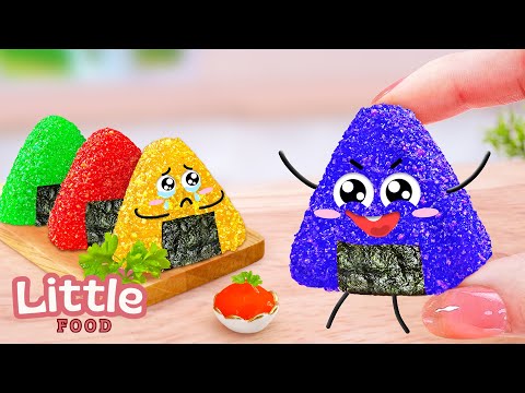 Fast Food Recipes 🍗🍔 Special McDonald's Recipe | How To Make Salmon Rice Balls 😍 Little Food Cooking