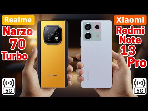 Realme Narzo 70 Turbo Vs Xiaomi Redmi Note 13 Pro | Specs Comparison || Which One's Better?