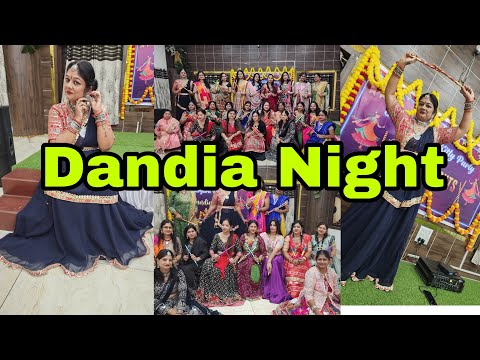 Vlog1066👉 Sundargarh Kitty Party Group Dandiya Night... Full Masti in Dandiya Night with friends 💃💃💃