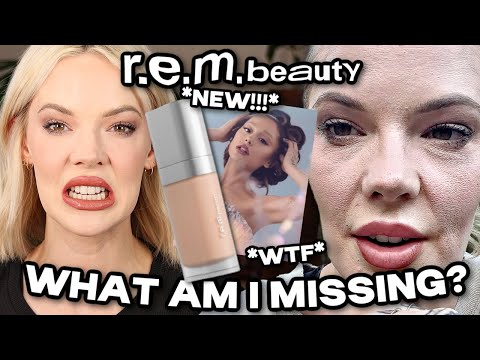 NEW REM BEAUTY SWEETENER FOUNDATION REVIEW (no filter)...i tried the concealer too