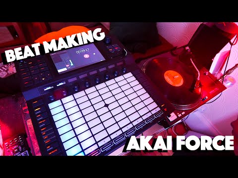 Beat Making from Vinyl with the Akai Force