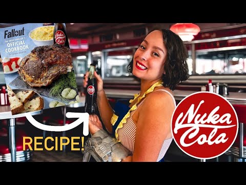 FALLOUT Cookbook: Making NUKA-COLA & Nuka-Cola FLOATS