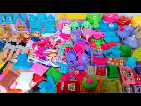 Minutes Satisfying With Unboxing Hello Kitty Sanrio Kitchen Set | Cutee Tiny Toys Kitchen Set