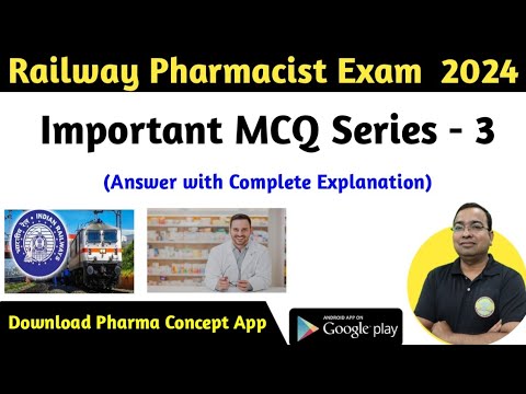 Railway Pharmacist Exam Important MCQs | Telangana Pharmacist Previous Year Question paper