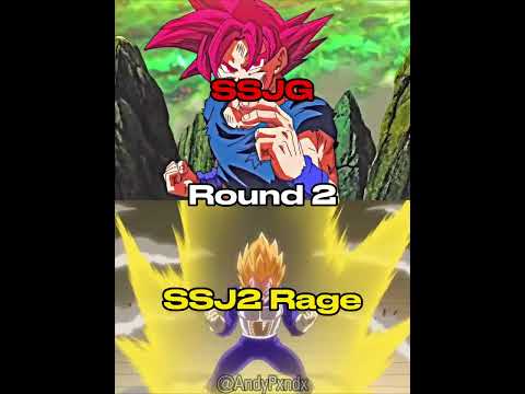 2 Goku Forms vs 2 Vegeta Forms