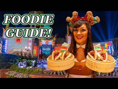 Jollywood Nights FOODIE GUIDE 🧣 Disney World Hollywood Studios food review 2024