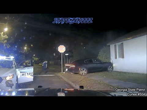 Dodge Charger Runs From GSP and Crashes Into Savannah PD Cruiser | Driver Gets TAZED