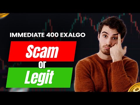 Immediate 400 Exalgo (SCAM🥵OR LEGIT?) Real User Reviews Reveal The Truth About This Crypto Platform!