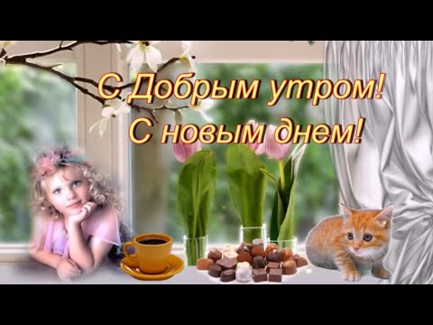 С Добрым Утром!  Красивая Песня!  Пожелания Доброго Утра и Счастья!