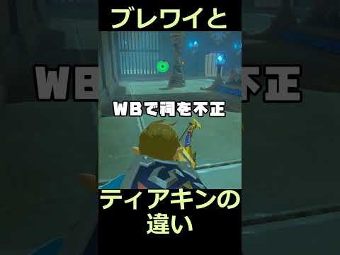 ティアキンとブレワイの違い 祠の不正編 #ゼルダの伝説 #zelda #ゼルダの伝説ブレスオブワイルド #ゼルダの伝説ティアーズオブザキングダム