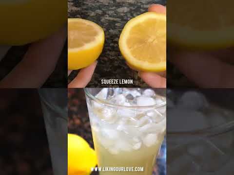 Single Serving Lemonade Recipe #shorts