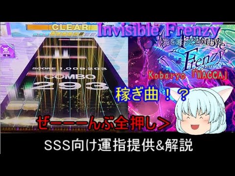 [チュウニズム] Invisible Frenzy SSS向け運指提供&解説