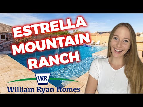 Living in Goodyear Arizona  Estrella Mountain Ranch BEST NEW Build Homes  HOME TOUR