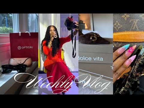 WEEKLY VLOG | GETTING MY LIFE TOGETHER, RAY-BAN META SUNGLASSES, SHOES & PERFUME HAUL, GEL X NAILS