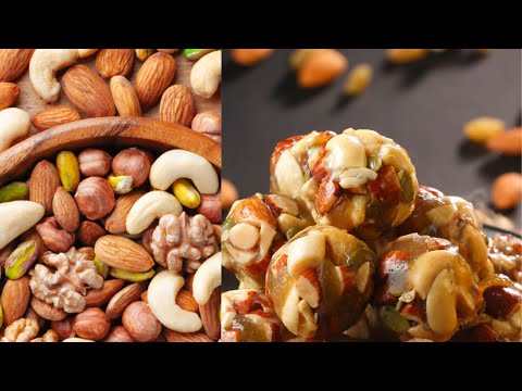 Jaggery Dry Fruits Laddu Recipe | Natural Energy Booster Ladoo