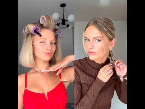 How to Style Short Hair 💜 Best Medium and Short Hairstyles Tutorial