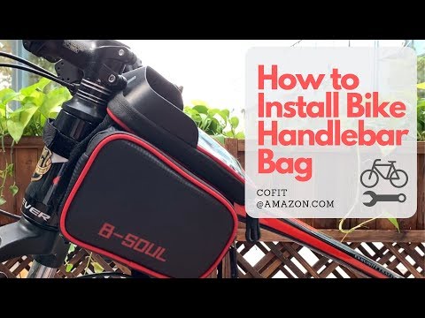 Easy to Install Cofit Bike Handlebar Bag