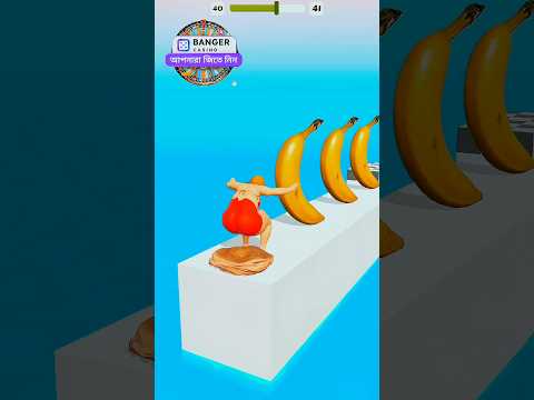 Funny Jumping Girl Run Mobile Gameplay 17 #gaming #shortsfeed #shortsviral #shorts