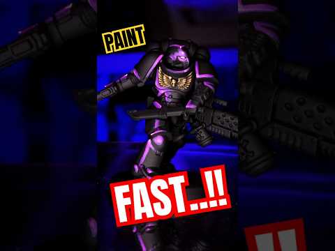 Spacemarine SPEED RUN #warhammerpainting #spacemarines #warhammer40k #40k #spacemarine2 #speedrun