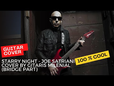 Joe Satriani - Starry Night - Guitar Solo Cover #joesatrianicover #starrynight #shorts