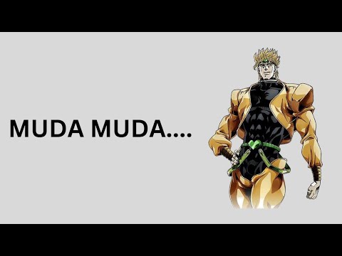 Dio MUDA MUDA.. ||  Sound Effect || JoJo's Bizarre Adventure