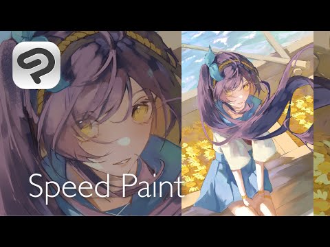 【Speed Paint】Skeb依頼絵のメイキング【イラスト】