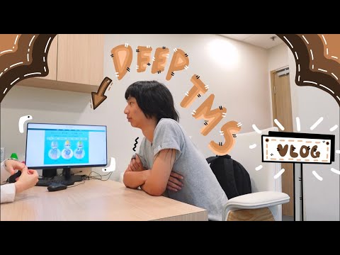 VLOG 我的繪畫日常 第一次做DeepTMS 治療情緒病的方法 ～