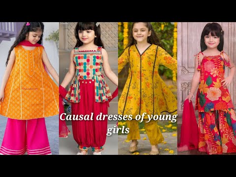 Most comfortable baby girls summer outfit//casual dresses designs for Young girls//Fashion Industry