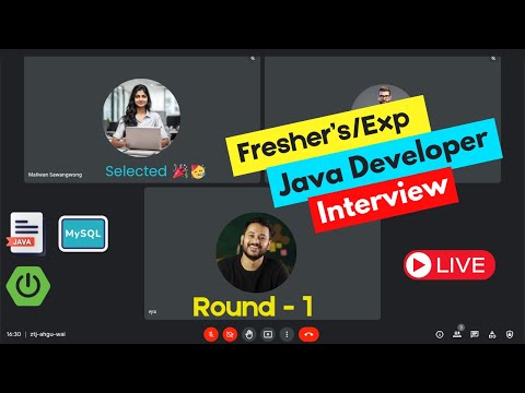 Java Developer Interview With 0-3 Years Of Experience | Genie Ashwani