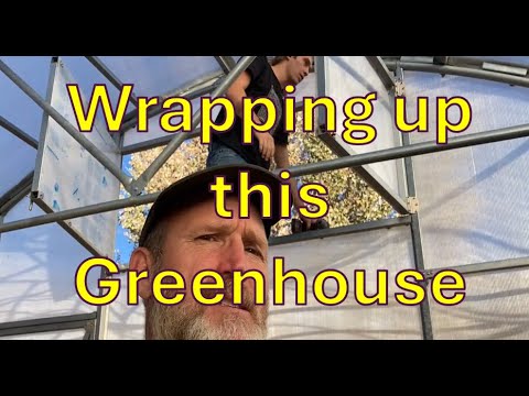 Greenhouse Trim Installation (part 8) || Final video for Catchsunlight Greenhouse build