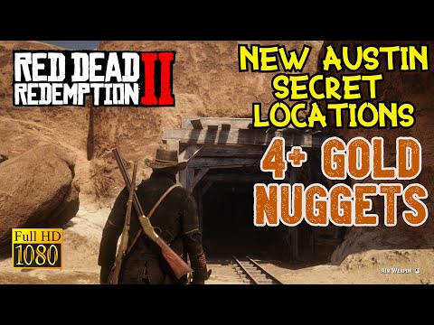 Secret Gold Locations in NEW AUSTIN ?? Red Dead Redemption 2 PC Story mode RTX 2060 + Ryzen 5 3600