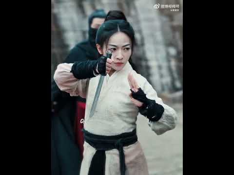 Wu Jin Yan as Mei Lin the assassin 吴谨言饰眉林《春花焰》