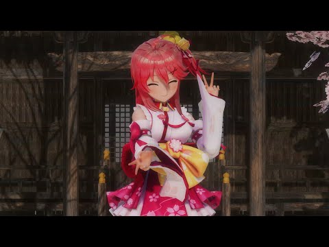 【MMDホロライブ／sdPBR】うい麦畑でつかまえて short ver【さくらみこ】【モーション配布あり】