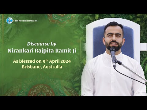 Discourse | Nirankari Rajpita Ji | April 9, 2024 | Brisbane | Satsang Programme | Nirankari Mission