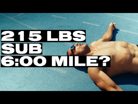 Can I Still Run a Sub 6:00 Mile at 215 lbs? | HYROX & Hybrid Athlete Challenge