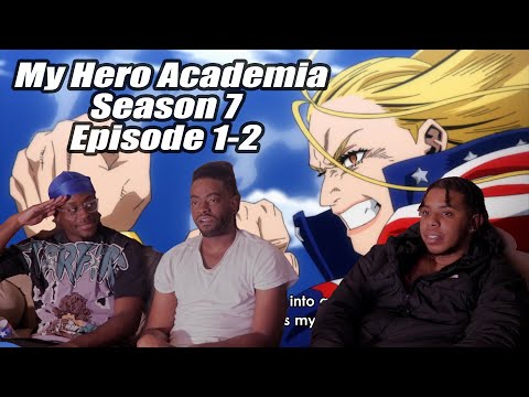 My Hero Academia 7x1 , 7x2 Star and Stripe vs Shigaraki Reaction