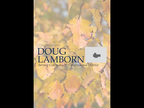 Congressman Lamborn's 2021 Thanksgiving Message