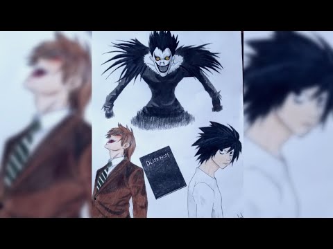 Death note fanart | Death note | #anime #deathnote