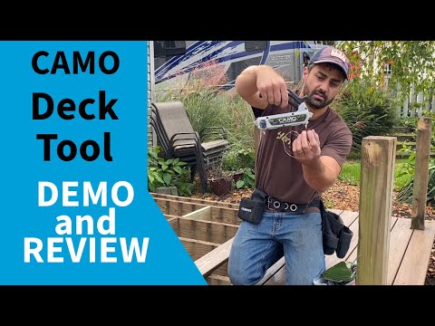 Just what you want to know: The CAMO PRO-X1 Deck Tool