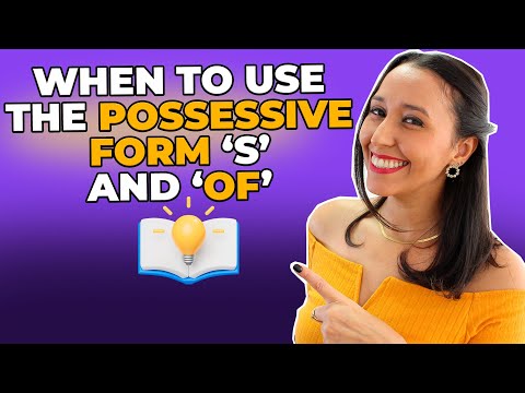 Grammar in Use - When To Use The Possessive Form 's and 'Of'