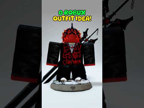 0 Robux Outfit Idea But It's TryHard!