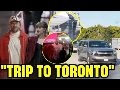 1 MINUTE AGO: Taylor Swift & Travis Kelce Boards a Private PLANE to Toronto after Chiefs Win